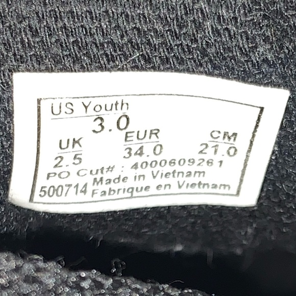 Vans classic black & gray Gs - Picture 8 of 8
